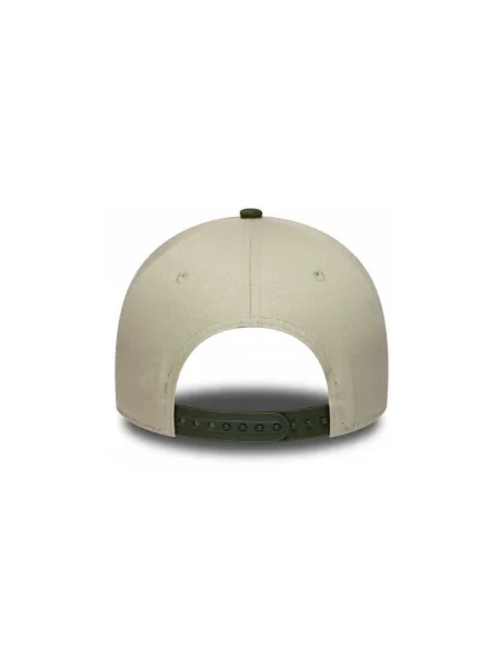 New Era Camo Patch E-Frame Adjustable Cap Cream Universal bej