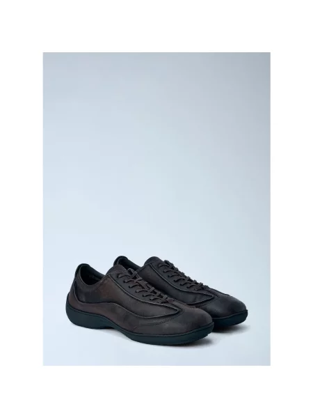 Sneakersy Kiko Kostadinov skórzane brązowe