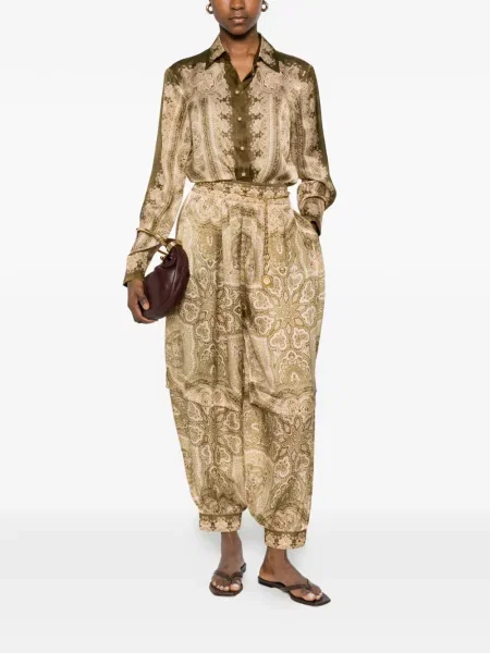 Spodnie Zimmermann z wzorem paisley