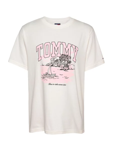 Majica Tommy Jeans bela