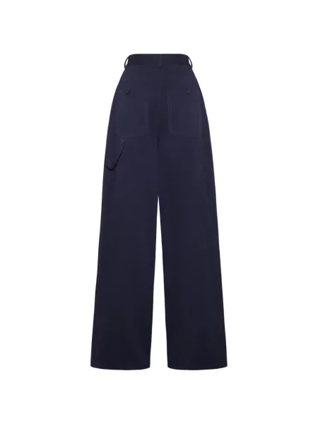 Pantaloni Adam Lippes albastru