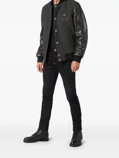 Geacă bomber Philipp Plein gri