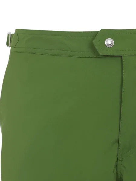 Pantaloni scurți Tom Ford cu cataramă verde