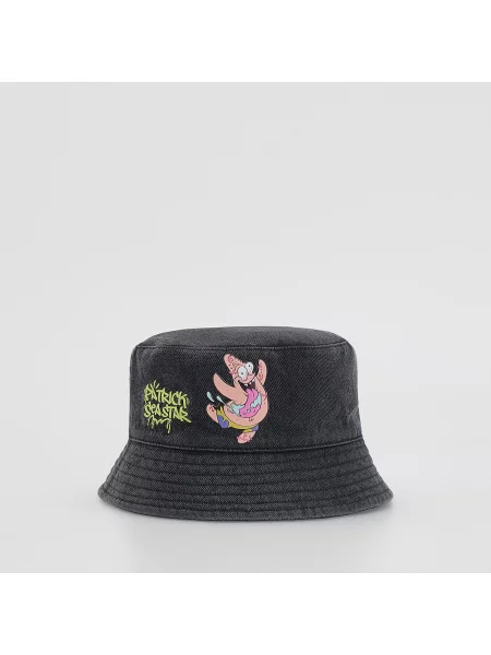 Reserved Klobouk bucket SpongeBob černý