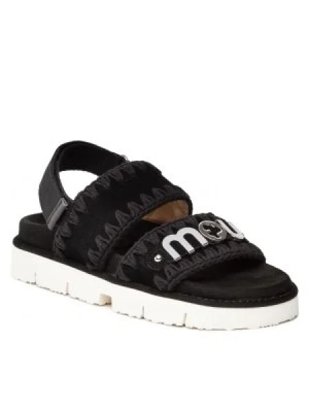 Sandále MOU New Bio Sandal Black/Black čierna