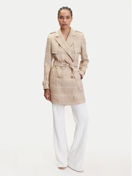 GUESS BY MARCIANO Kabát pro přechodné období béžová