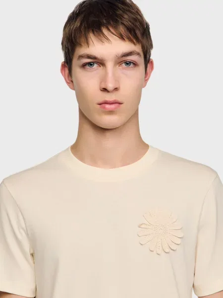 Футболка Sandro белая