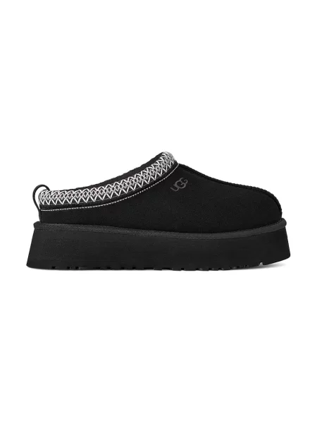 UGG papuci din piele întoarsă Tazz II negru
