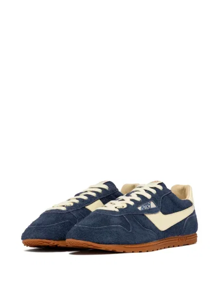 Sneakerși Autry din piele de căprioară albastru
