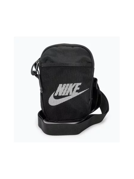 Сумка Nike Heritage Crossbody black/white біла