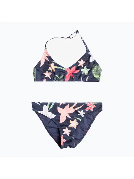 Детски бански костюм от две части ROXY Vacay For Life Triangle Bra Set mood indigo alma swim синьо