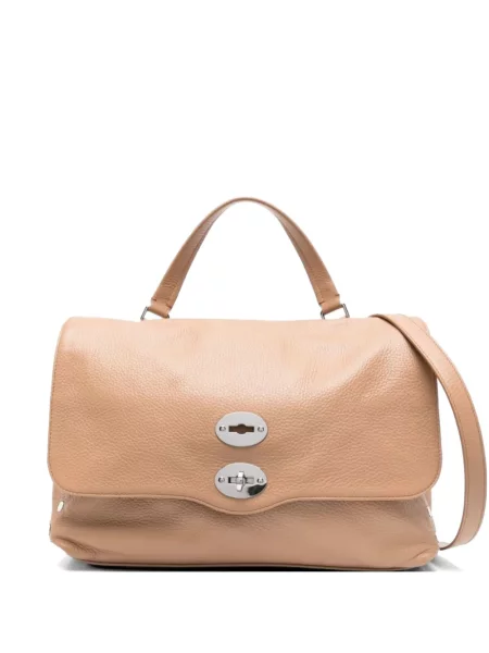 Torebka Zanellato skórzana z ćwiekami