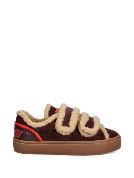 Sneakerși Inuikii cu bretele maro