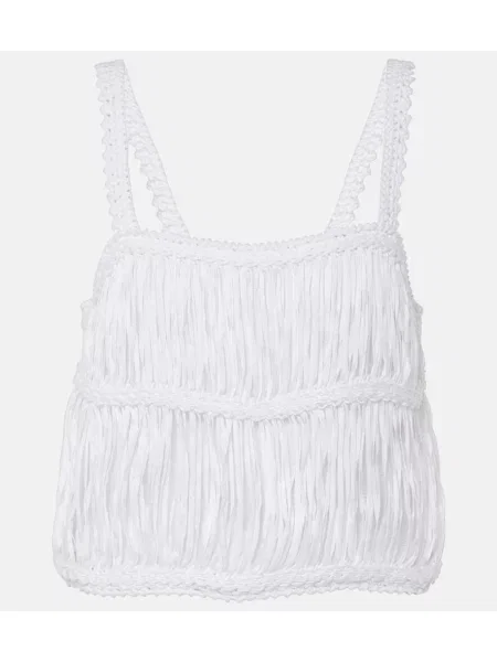 Cropp top Simkhai alb