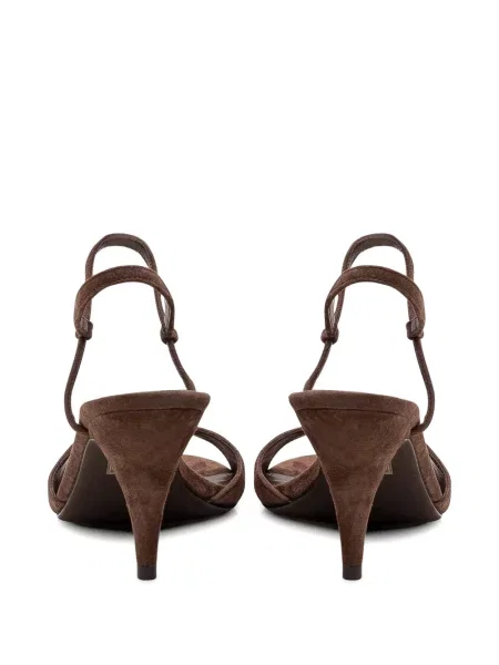 Sandale Jeffrey Campbell din piele de căprioară maro