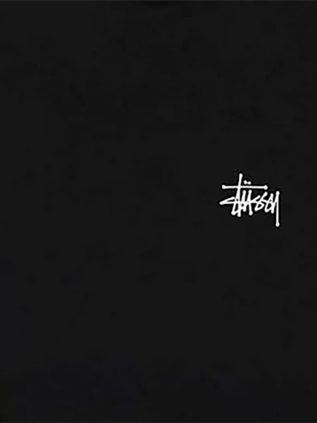 Tricou Stüssy cu autograf negru