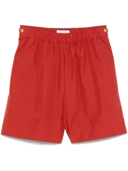 Pantaloni scurți Max Mara roșu