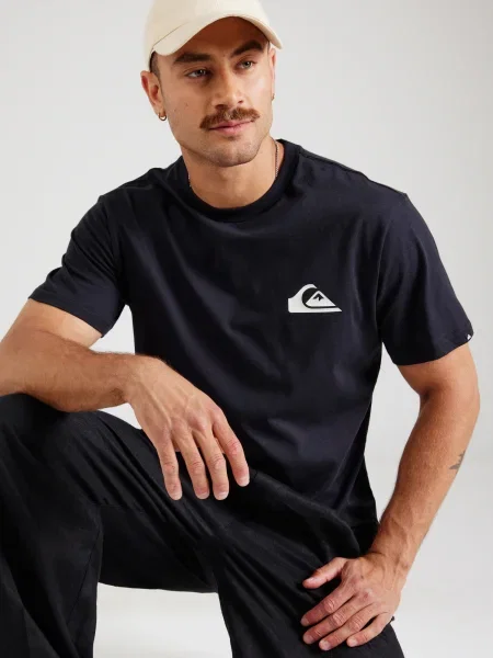 Quiksilver Tricou Ev Mini Logo Ss negru