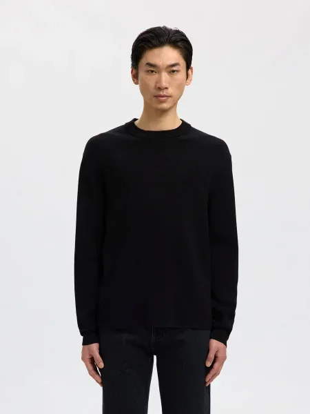 SELECTED Pulover SLHTELLER' negru