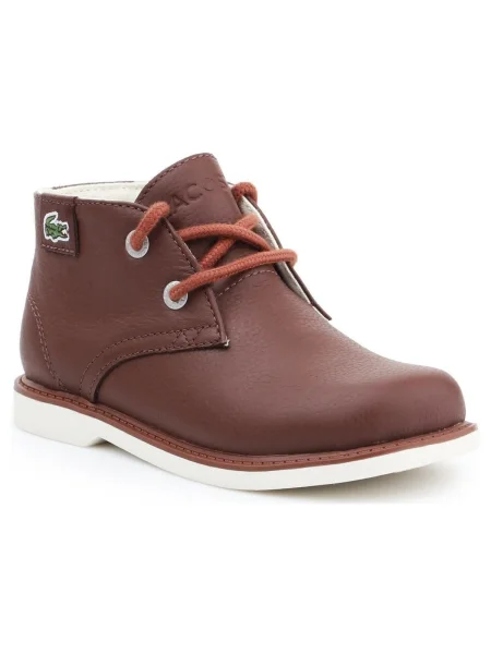 Pantofi copii Lacoste maro
