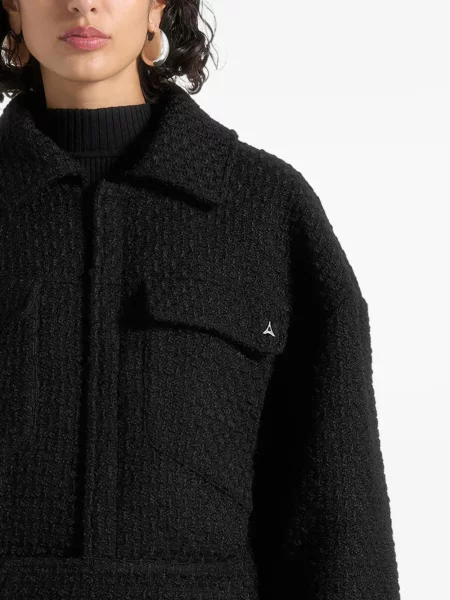Geacă Manière De Voir din tweed negru