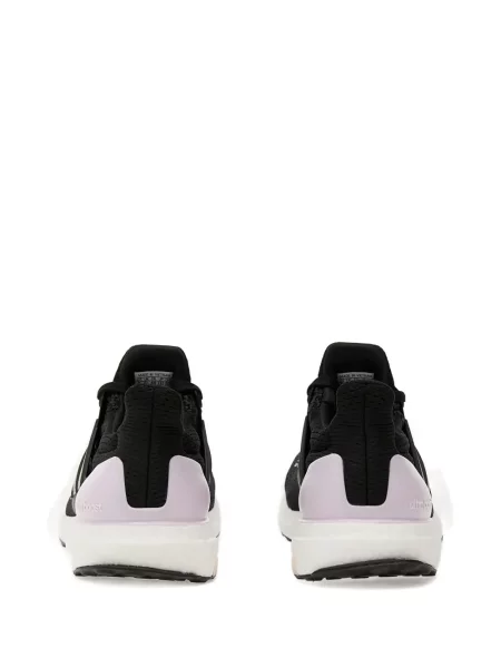 Велурени бягане маратонки Adidas UltraBoost на райета черно