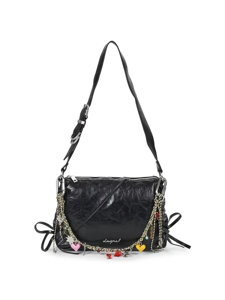 Geanta crossbody Desigual negru