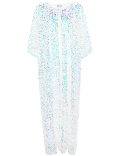 Rochie maxi Baruni de costum alb
