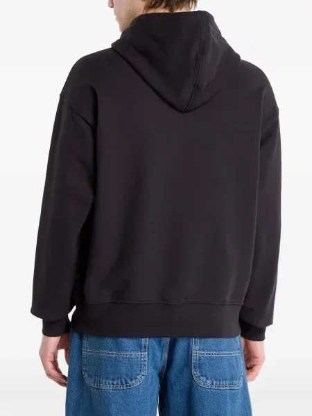 Hanorac cu glugă Vans cu strasuri negru