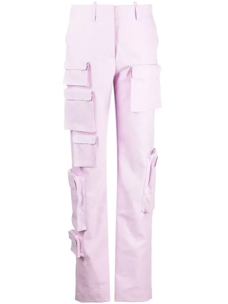 Pantaloni cargo Off-white alb