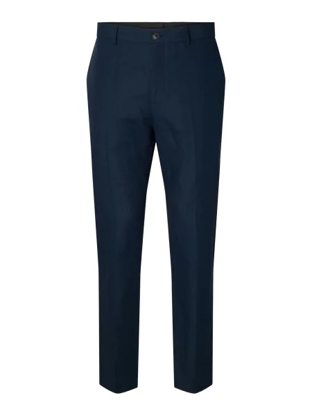 SELECTED Pantaloni cu dungă SLHELLIOT safir