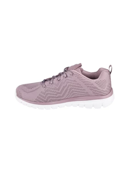 Pantofi Skechers roz