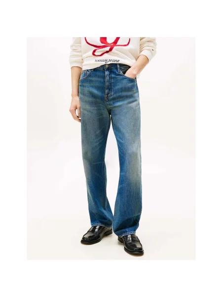 Blugi Tommy Jeans albastru