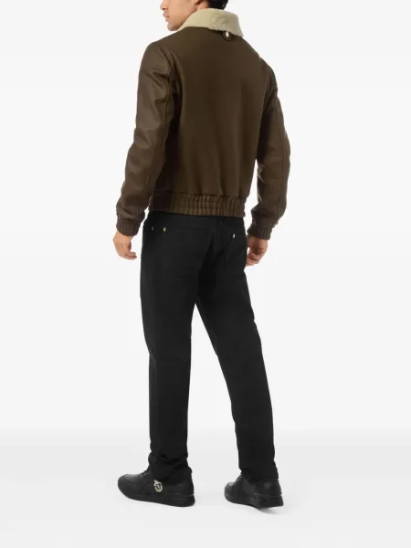 Geacă Billionaire de lână maro