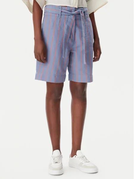 Kratke hlače iz tkanine Napapijri modra