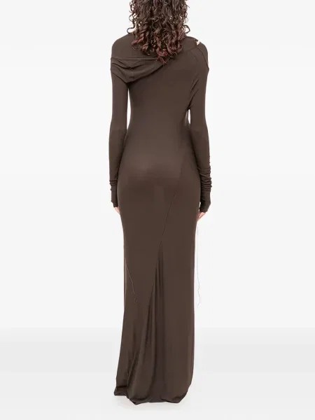 Dugo odgovarati maksi haljina Andrea Ya'aqov smeđa