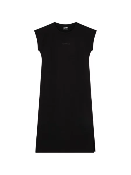Rochie Ea7 Emporio Armani cu aplicații negru