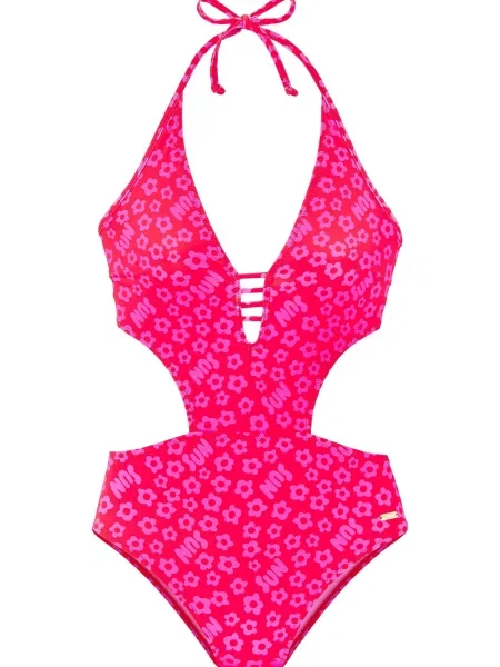 BUFFALO Costum de baie întreg roz roșu