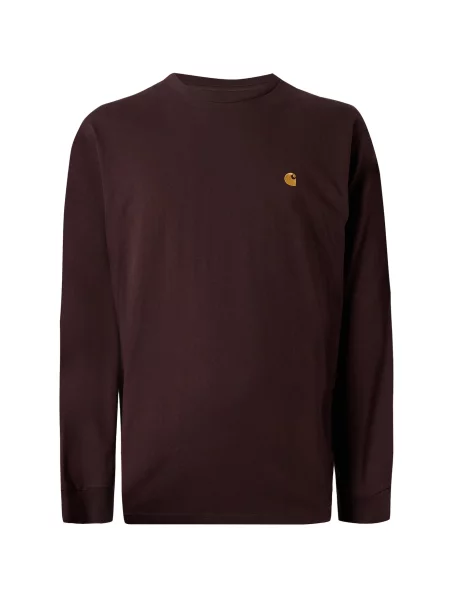 Carhartt WIP Tricou Chase' maro