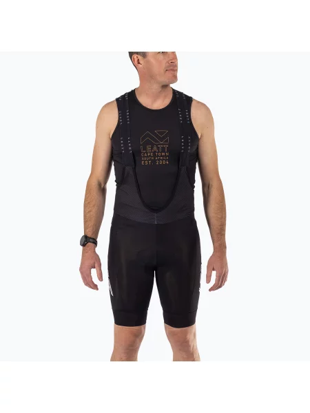 Cyklistické kalhoty Leatt MTB Endurance Bib black černé