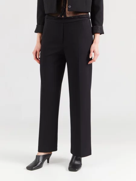 Calvin Klein Pantaloni cu dungă negru