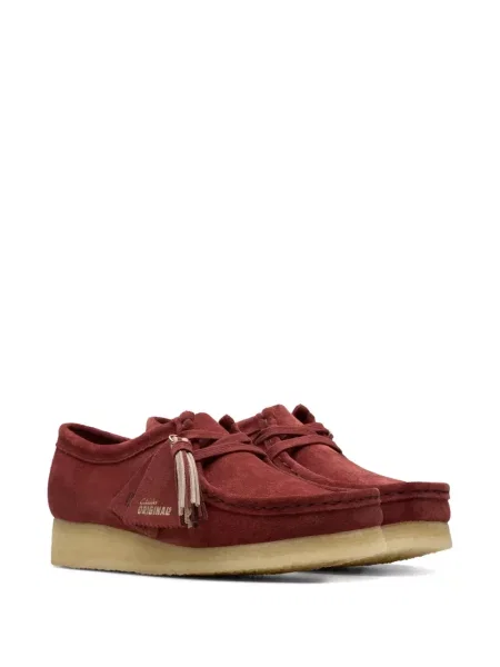 Pantofi derby Clarks Originals roșu