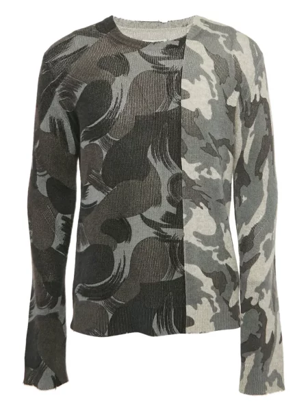 Pulover Zadig&voltaire cu model camuflaj gri