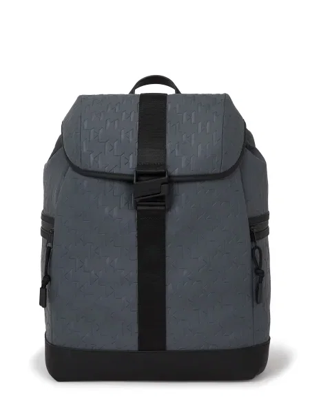 Karl Lagerfeld Nahrbtnik temno siva