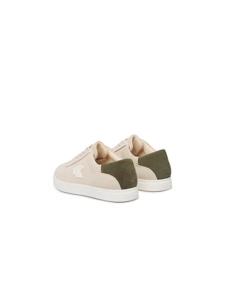 Laisvalaikio batai Calvin Klein Low Pro Cups Wt Suede Mg smėlio