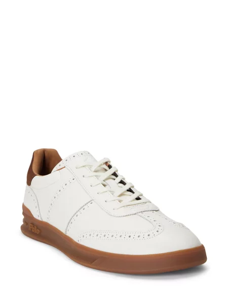 Sneakerși Polo Ralph Lauren alb