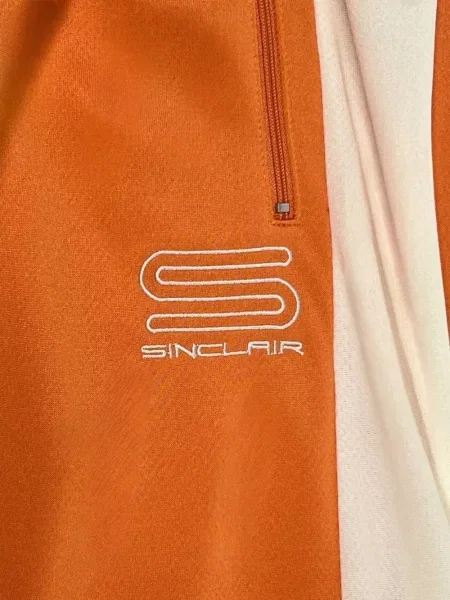 Kalhoty Sinclair oranžové