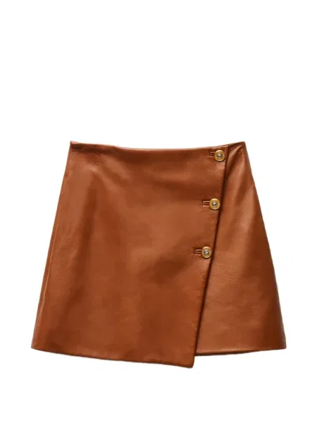 Fusta mini Versace maro