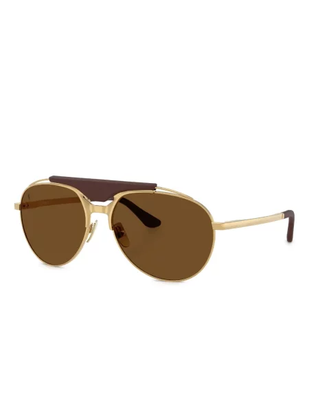 Ochelari de soare Ferrari auriu