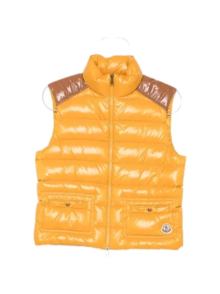 Matlasat vestă Moncler galben